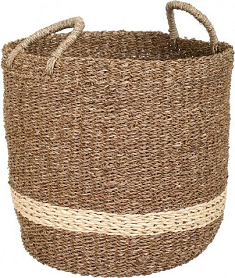 Корзинка декоративная L пальмовые листья VT9000120B Koopman