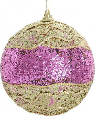 Куля пінопластова велика d130 бузковий