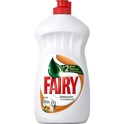 Средство для ручного мытья посуды Fairy Апельсин и лимонник 0,5л