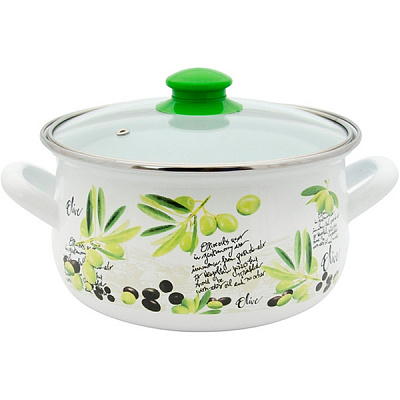 Кастрюля с крышкой 3,3 л 20 см Оливия 6367461 Infinity