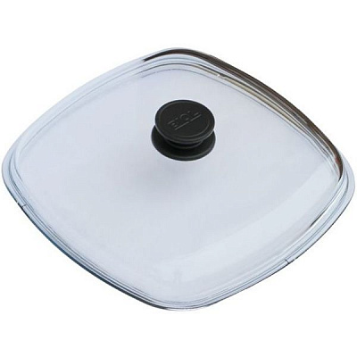 Крышка стеклянная высокая квадратная 28 см КС280 Biol