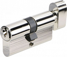 Цилиндр Abus KE45 30x30 ключ-вороток 60 мм матовый никель