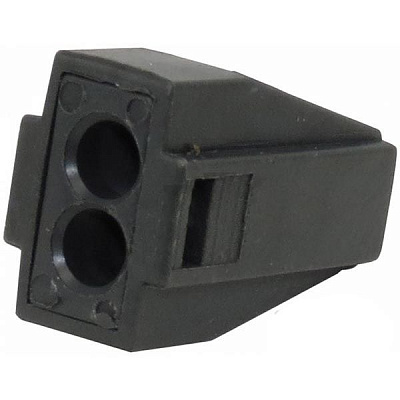 Клемма к распределительной коробке EMT 2х1,0-2,5 мм с пастой 3 шт. серый 