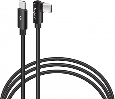 Кабель Intaleo SilkLink Arc 60W Type-C to Type-C 1,2 м черный (SilkLink Arc 60W)