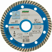 Диск алмазный отрезной DISTAR Extra  125x2,2x22,2 бетон армированный бетон кирпич тротуарная плитка TS55H