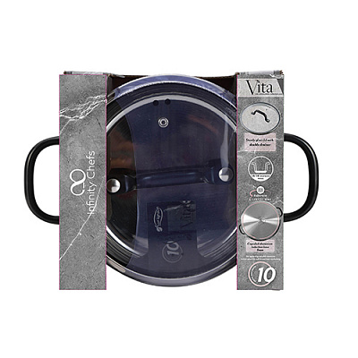 Каструля з кришкою 4 л BGIC-3621 Vita Bergner