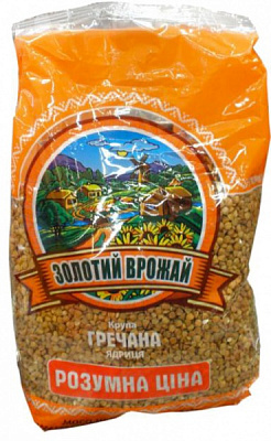 Крупа гречневая Золотой урожай 4820211661403 
