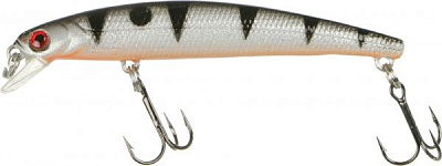 Воблер EOS Sinking 10 г 65 мм серебристый с черным