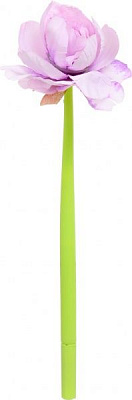 Ручка кулькова Піон фіолетовий