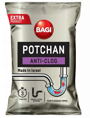 Средство гранулированное от засоров Bagi Потхан 70 г