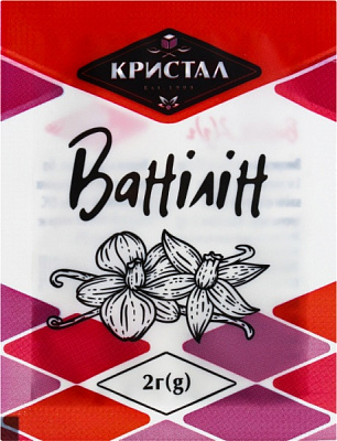 Ванілін ТМ Кристал 2 г (4820146980921)