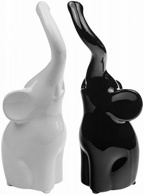 Cтатуэтка Пара слонов К8106К8105 Eterna