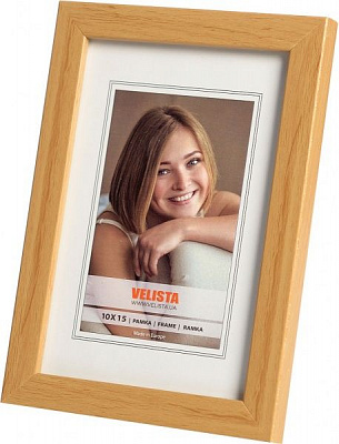 Рамка для фотографії зі склом Velista 15E-2164-3v 21х30 см дерево світле