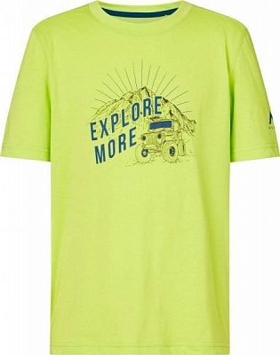 Футболка McKinley Camiseta de manga corta Zorma jrs 411434-910694 152 салатовий