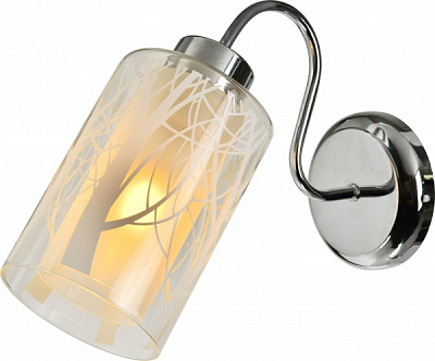 Світильник настінний Accento lighting Bizy 1x60 Вт E27 хром ALPL-PL761W-1