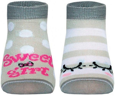 Носки детские Conte-Kids 284 17С-10СП р.14 светло-серый 