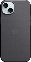Чехол Apple FineWoven Case with MagSafe для Apple iPhone 15 Plus black (MT423ZM/A)