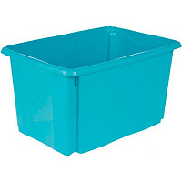 Ящик для зберігання пластиковий Keeeper 0188.1 24 л синій 220x420x350 мм
