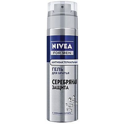 Гель для бритья Nivea MEN Антибактериальный 200 мл