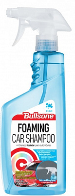 Автошампунь-поліроль BULLSONE FOAMING 550 мл