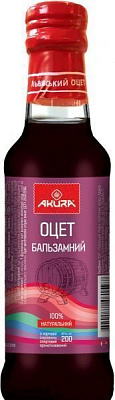 Оцет Akura бальзамічний 6% натуральний 200 мл