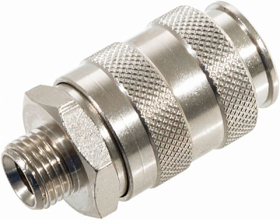 Швидкознімач CAMOZZI 5081   на різьбу зовнішню 1/4 