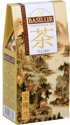 Чай чорний Basilur Пу-Ер 100 г