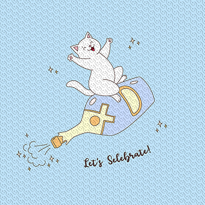 Серветки столові Silken Let's Celebrate! 33х33 см 12 шт.