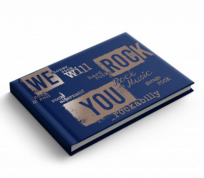 Еженедельник датированный We will rock you 1В2449 Аркуш A6 2022