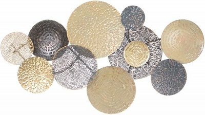 Декор настенный Lupine 89,5x50,2 см черно-бежевый 