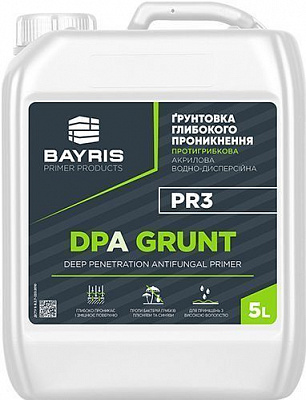 Ґрунтовка глибокопроникна Bayris DPА GRUNT 10 л