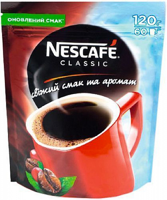 Кава розчинна Nescafe Classic 120 г 7613035585867