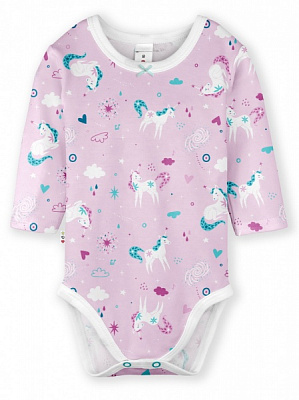 Боді для дівчинки Софія Єдинороги р.80 рожевий 441380