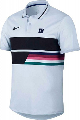 Поло Nike RF M NKCT ADV POLO CLSSC AJ7847-442 M голубой