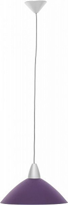 Підвіс Brilliant Logo 1xE27 фіолетовий 78270/78