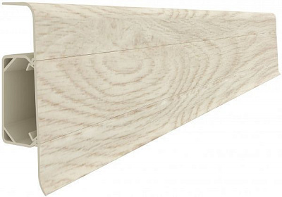 Плинтус Esquero VOX 604 платан бьянко 66х21х2500 мм 