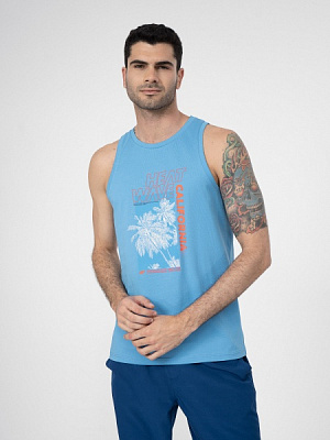 Майка 4F 4FSS23TTSHM354-33S р.2XL блакитний