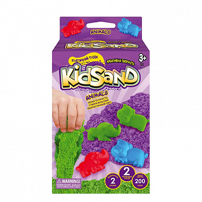 Кінетичний пісок Danko Toys Креативна творчість KidSand 200 г KS-05-01U