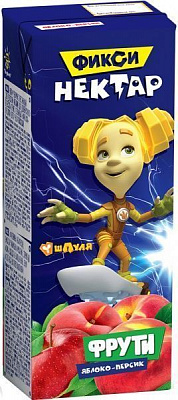 Нектар Фиксики Яблоко-персик 200 мл