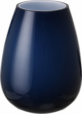 Ваза Wrzesniak Glassworks Maestro 18 см темно-синий 
