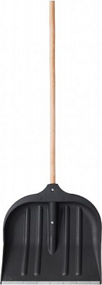 Лопата для снігу Lion велика з держаком-ручкою