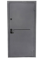 Дверь входная Fortezza Forte Tech MDF RAL 7024 2050x860 мм правая