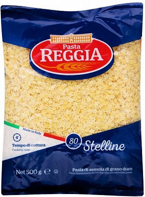 МакарониREGGIA™ Stelline 80 Pasta 500 г