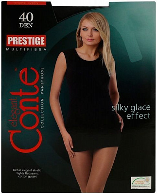 Колготки Conte PRESTIGE 40 den grafit р. 3 графит 