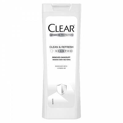Шампунь CLEAR Очищение и свежесть 400 мл