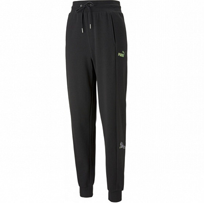 Штани Puma POWER NOVA SHINE COLORBLOCK HIGH-WAIST PANTS TR 67444701 р. XS чорний