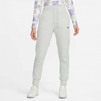 Брюки Nike W NSW PHNX FLC HR PANT STD FD0893-034 р. L бирюзовый