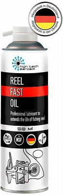 Мастило High Tech Aerosol для риболовних котушок Reel Fast Oil 50 ml