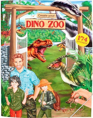 Альбом для творчості Dino World Dino Zoo 410920