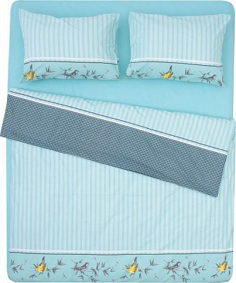 Комплект постільної білизни Funny birds 2 різнокольоровий UP! (Underprice)